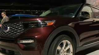 Ford reveals 2020 Explorer 2020 Ford Explorer Reveal At Ford Field Detroit