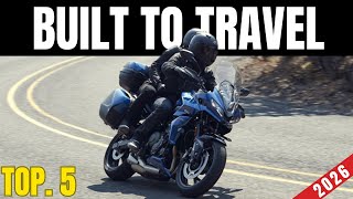 The 5 MOST COMFORTABLE SPORT TOURING Motorcycles for Traveling in 2026