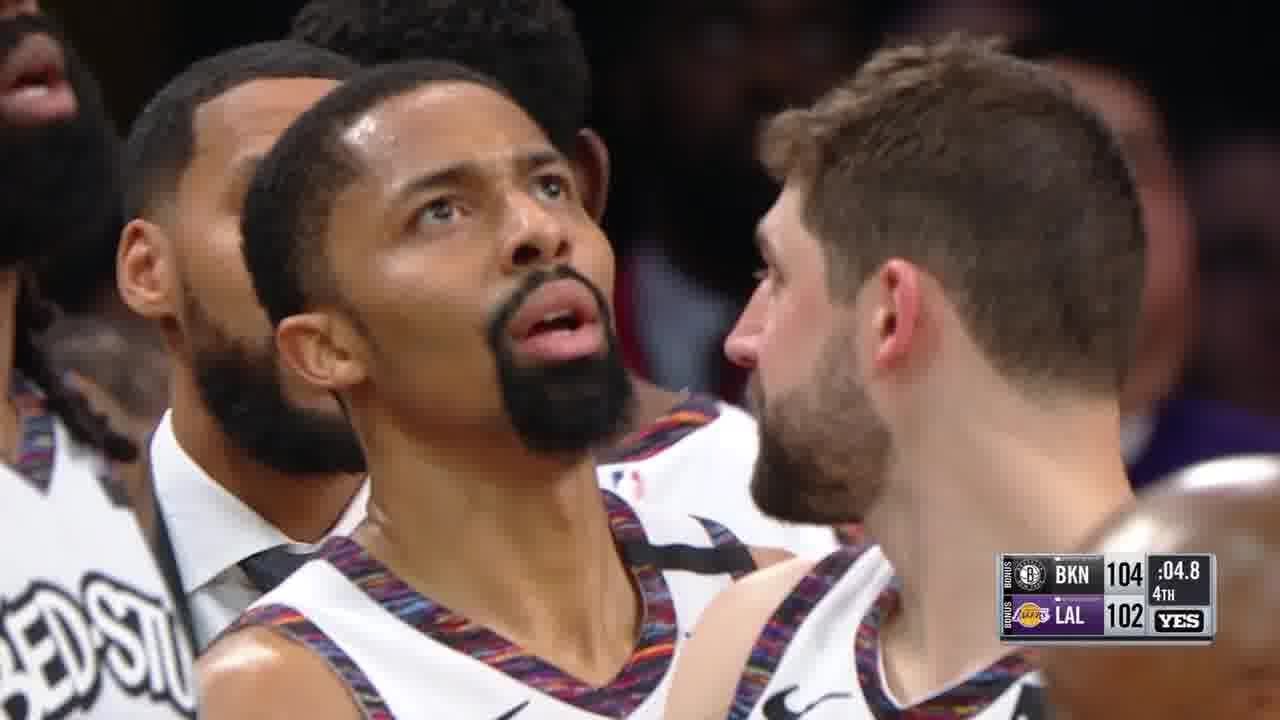 Spencer Dinwiddie Full Play vs Los Angeles Lakers | 03/10/20 | Smart ...