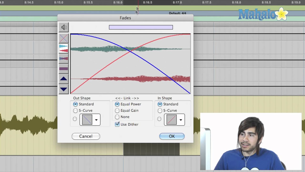 Creating a Post Crossfade Pro Tools 9 YouTube