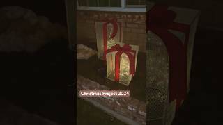 Diy Lightup Gift Boxes With Dollar Tree Items  Christmas Decor Idea For Outdoor  Solar Light 