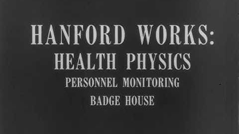 Health Physics-Pencils and Badges
