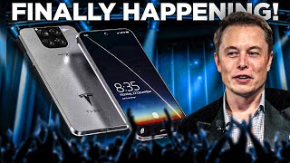 Elon Musk JUST REVEALED Tesla Phone Model Pi LAUNCH Next Week!