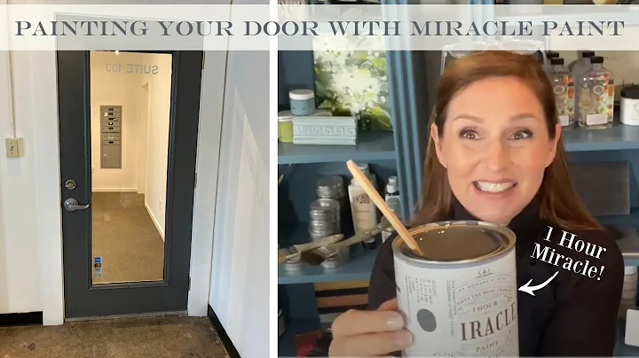 How To: Paint Your Door (with the 1 Hour Miracle!)