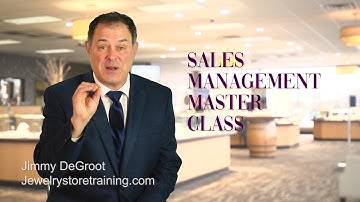 Sales Management Master Class, The Jewelry Store Training Institute