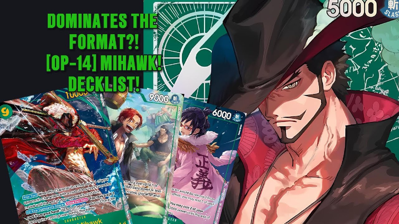 [OP14] - The Best swordsman arrives! - OP14 Dracule Mihawk Decklist! a meta defying deck!