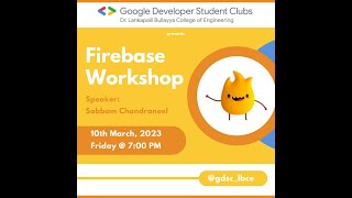 Firebase Workshop - A Flutter Forward Extended Event