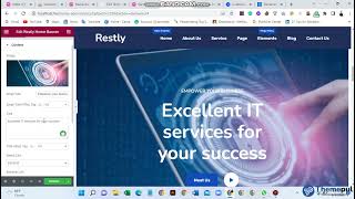 Restly Home Banner Widget All Set Up Process