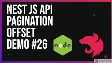 Nest JS API Pagination Offset Demo #26