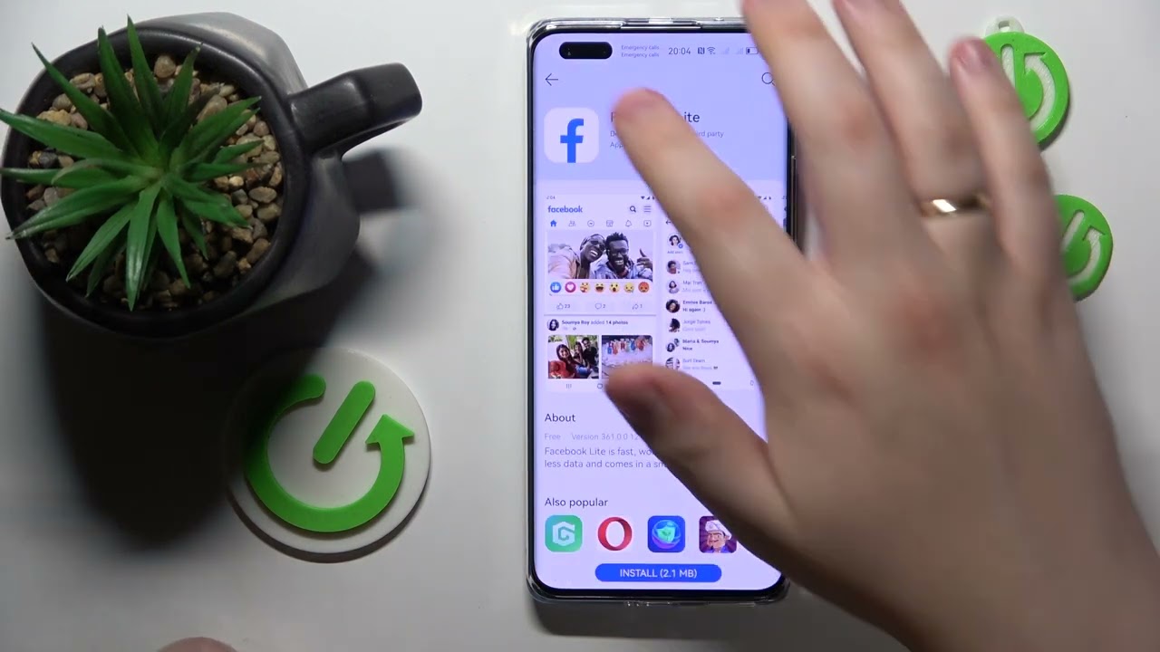 How to Download Facebook on HUAWEI