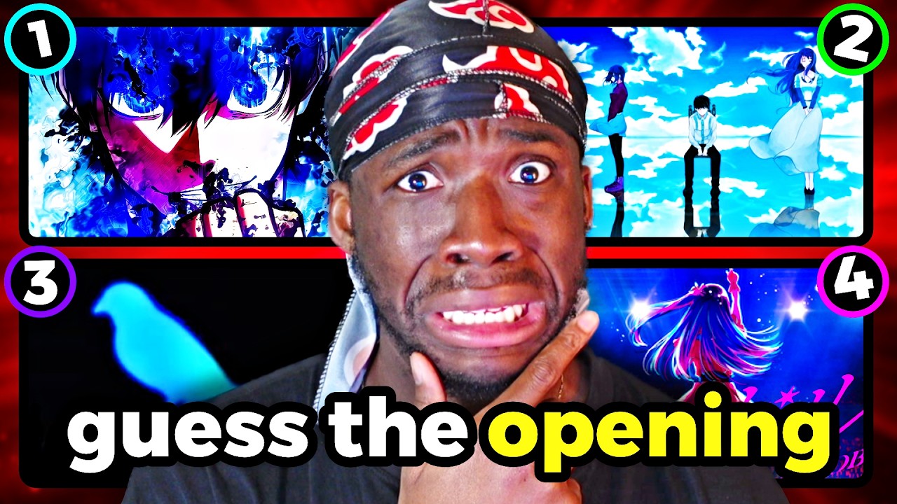 Can You Guess The Anime Opening