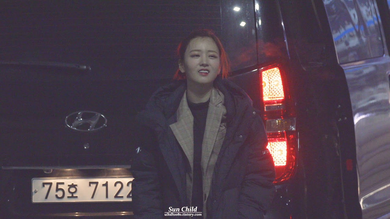 [4k] 180113 에이핑크(Apink) 콘서트 윤보미 직캠 @ Pink Space 퇴근길 by Sun Child