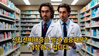 식품의 과장광고에 속지 마세요. 전립선 비대증 영양제