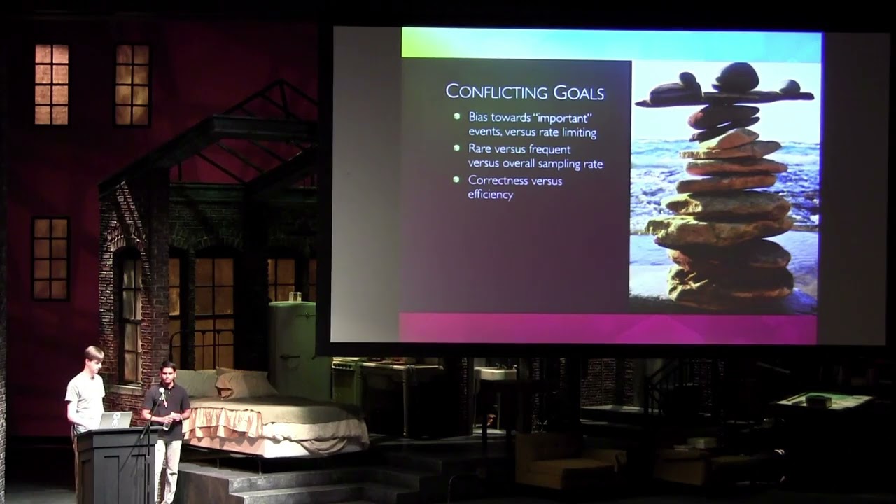 Monitorama PDX 2015 - Probabilistically Sampling A Stream Of Events With A Sketch