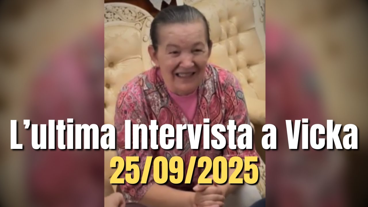 Le Ultime Notizie da Vicka di Medjugorje (25/09/2025)  con Tributo in canto