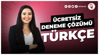 TÜRKÇE (Ücretsiz Deneme Çözümü) - Öznur Saat Yıldırım (KPSS 2022) screenshot 5