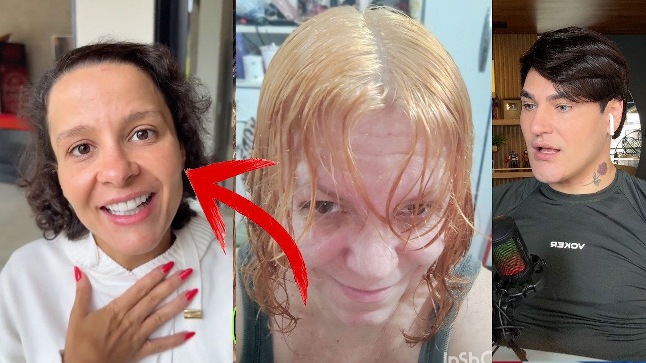 ALOPECIA DA MAYARA E CABELO FEITO COM AS DICAS DA IA 🤔 DEU CERTO? 