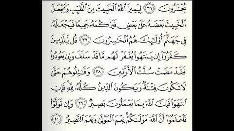 سورة الأنفال كاملة ماهر المعيقلي بدر التركي ختمة الحرم المكي 1445