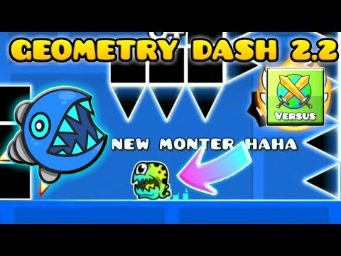BETA TESTING GEOMERTY DASH 2.2 || Geometry dash 2.2 || (FAKE) || Wave