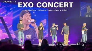 Bird EXO + Ment - EXO planet #6 - EXhOrizon in Tokyo Japan 260711