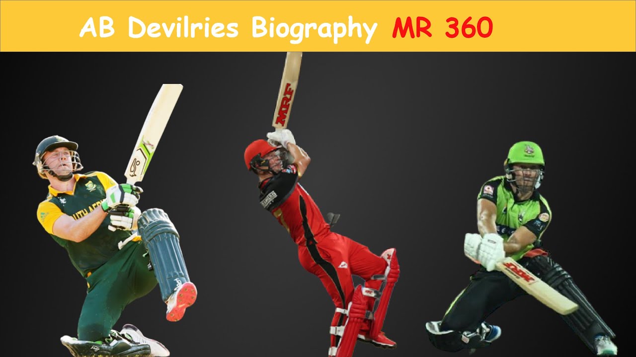Ab de Villiers Biography in Hindi, Urdu | Mr 360 - YouTube