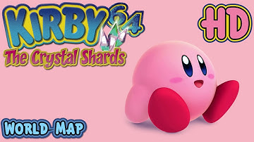 Kirby 64: The Crystal Shards: World Map HD