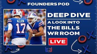 Deep Dive Into the Bills Receiving Room - Founders Pod Live - Built in Buffalo