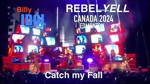 Billy Idol in Edmonton 2024 Catch My Fall