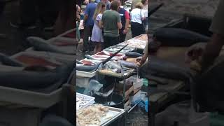 Mercado de Pescado en Catania. La pescheria. SIcilia. #sicilia #pescheria
