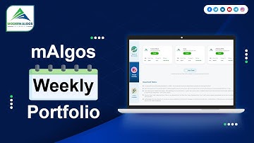 Modern Algos WEEKLY PORTFOLIO - Updated Features