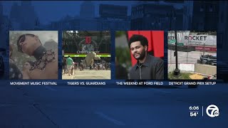 Busy Memorial Day weekend in Downtown Detroit