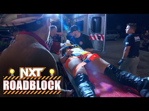 Roxanne Perez leaves NXT Roadblock in an ambulance: NXT Exclusive, Mar. 7, 2023