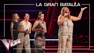 Video thumbnail of "Luna, Carmen, Ylianna y Sofía cantan "La nave del olvido" | La Gran Batalla | La Voz 2023"
