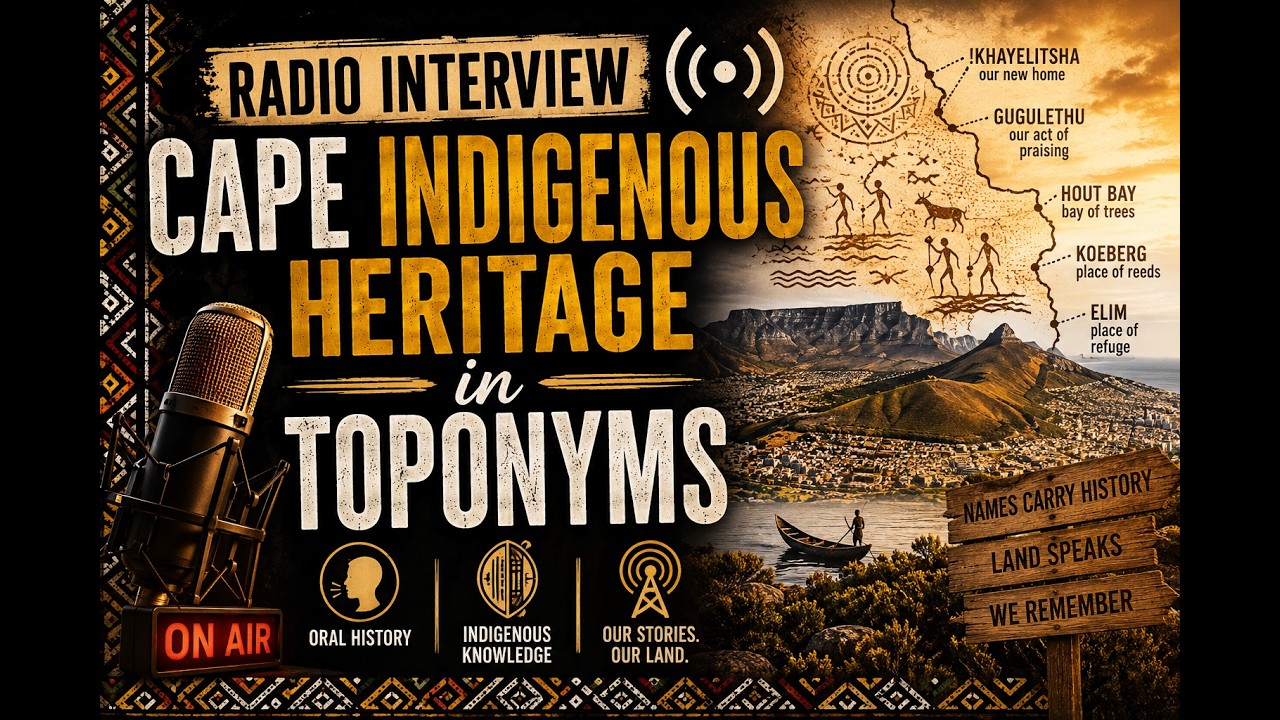 Indigenous River Names and Cape Town's Origins