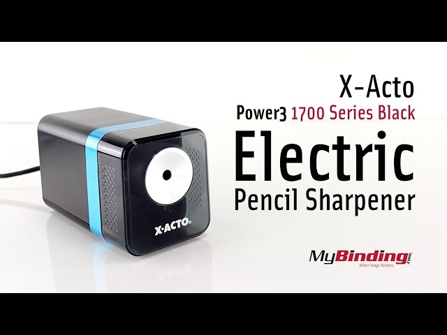 X-ACTO XLR Electric Sharpener, Black