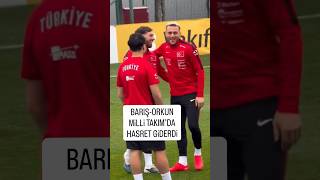 Barış Alper ile Orkun Kökçü A Milli Takım’da hasret giderdi
