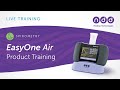 Live spirometry training with the EasyOne Air - Dec 19