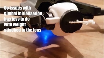 Parrot Anafi Lens Gimbal Initialisation Issue