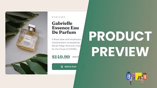 Build a Responsive Product Preview Card with HTML and CSS