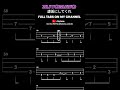 【TAB譜付ベース】ずっと真夜中でいいのに。(ZUTOMAYO) - 虚仮にしてくれ | WITH PDF FILE【BASS TAB】 #shorts #basstabs #zutomayo