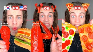 LukeDidThat Spicy Food Challenge Compilation by TikTok Zone✔