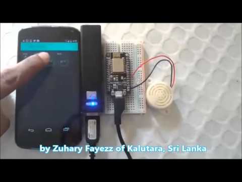 A simple IoT project with Node Lua Microcontroller