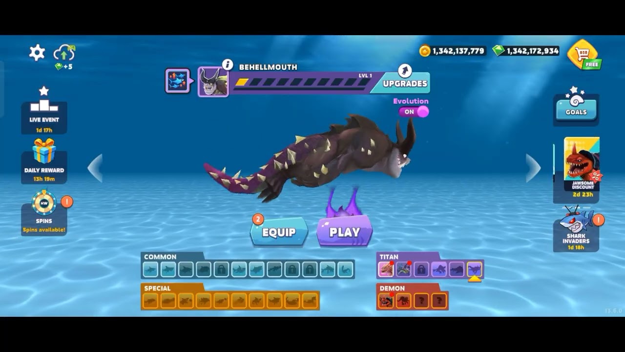 Hungry Shark saree fish khole di games mein 🤯🌍