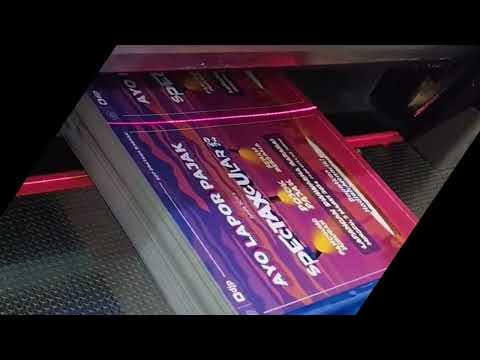 Dokumentasi produksi Brosur