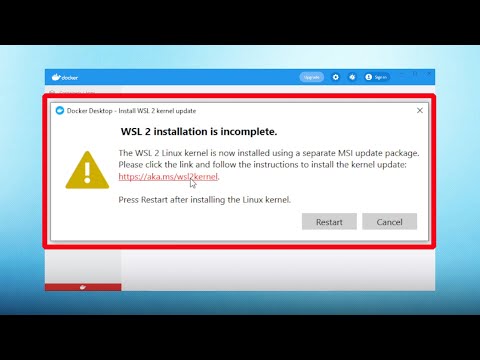 How to Fix "Docker WSL 2 is not installed" (Simple Fix)