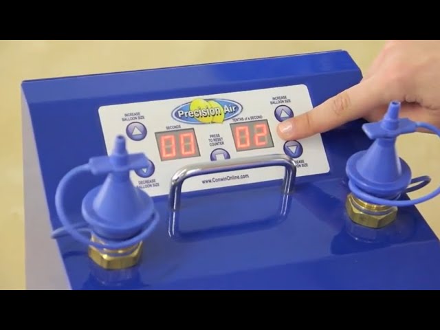 Conwin - Precision Air Balloon Inflator - YouTube