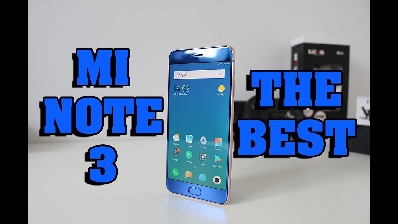Xiaomi Mi Note 3 Review - MIUI 9 - Great Battery Life - YouTube