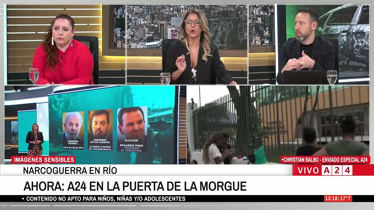 El impactante testimonio del periodista argentino que recorrió las favelas por dentro: Nunca vi tanta muerte