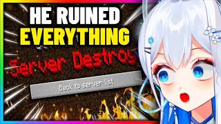 THEY HACKED A P2W MINECRAFT SERVER AND DELETED IT