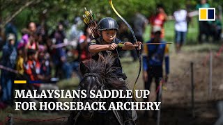 Download Lagu Horseback archery: Malaysians revive ancient skills for sport and to connect with Islam MP3 Download Lagu Horseback archery: Malaysians revive ancient skills for sport and to connect with Islam MP3